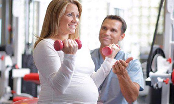 در بارداری ورزشکار شوید