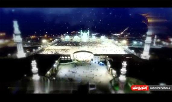 تصاویر هوایی از مسجد مقدس جمکران