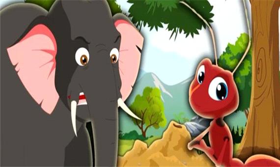 داستان کودکانه فیل و مورچه