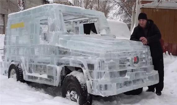 «بنز یخی» اولین خودروی آبکی جهان!