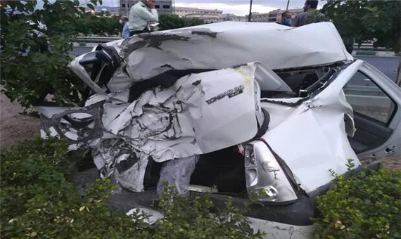 تصادف مرگبار کامیون با ال 90 در پایتخت