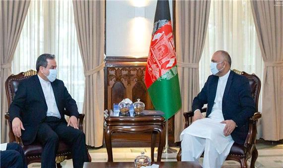 عراقچی با سرپرست وزارت امور خارجه افغانستان دیدار و گفت‌وگو کرد