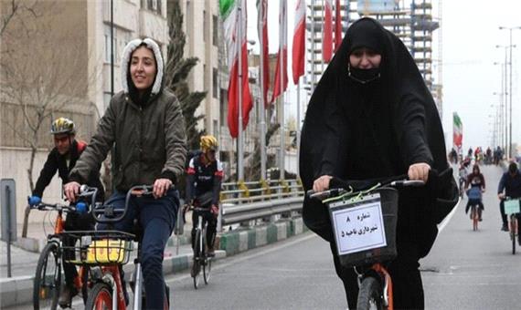 در اعتراض به ممنوعیت دوچرخه سواری زنان، اعضای هیئت دوچرخه‌سواری سبزوار استعفا کردند / عکس