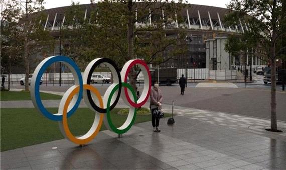 یادبود حلقه‌های المپیک از توکیو برداشته شد