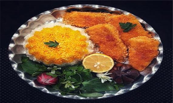 ناهار/ ماهی قزل با پودر سوخاری برای تازه عروس ها