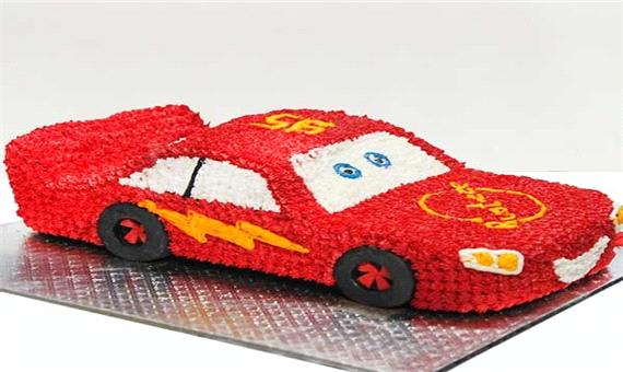 تزئین کیک تولد ماشین برای پسربچه ها