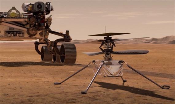 هلیکوپتر مریخ برای اولین بار روشن شد؛ آماده برای پرواز