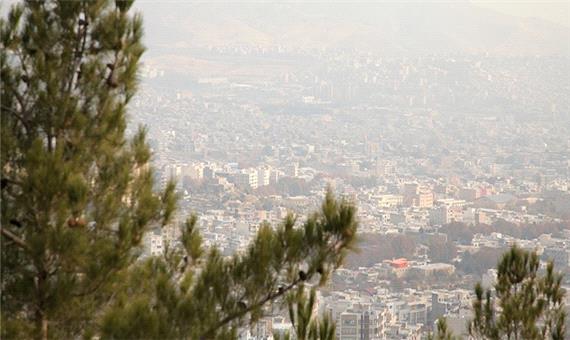 تداوم آلودگی هوا در پایتخت طی شبانه روز گذشته