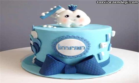 کیک های بامزه برای جشن اولین دندان کودک دلبندتان