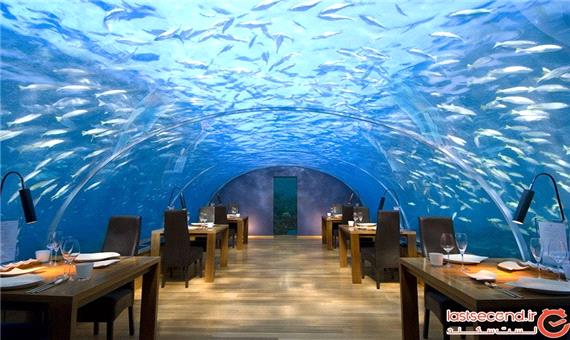 بزرگترین رستوران زیر دریایی با غذاهایی به زیبایی طبیعت!