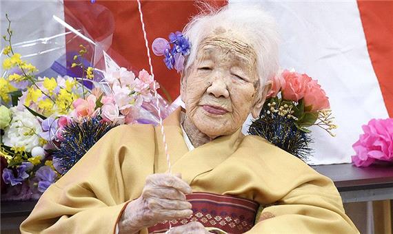 مسن ترین انسان جهان رکورد طول عمر در ژاپن را شکست