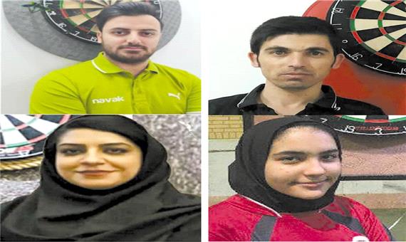 مشخص شدن ترکیب تیم ملی 4 نفره دارت ایران برای حضور در مسابقات مجازی جهان