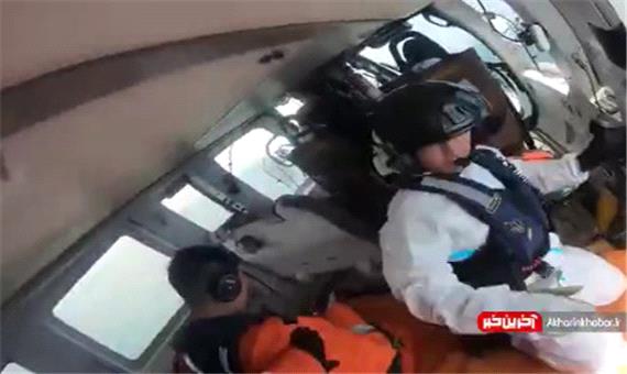 نجات ماهیگیر چینی پس از سرگردانی 10 ساعته در دریا