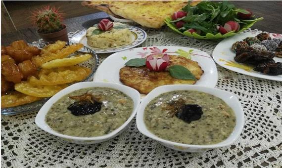 غذای سنتی و محلی آش کشک لاهیجان