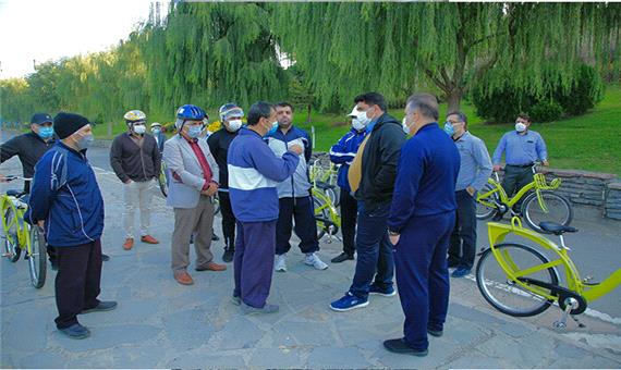 شهردار منطقه5، بوستان جوانمردان را رکاب زد