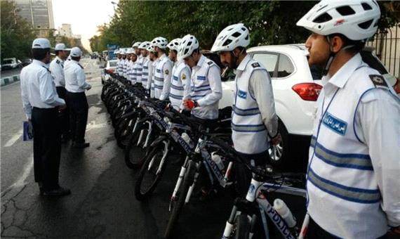 آغاز فعالیت پلیس دوچرخه‌سوار در پایتخت