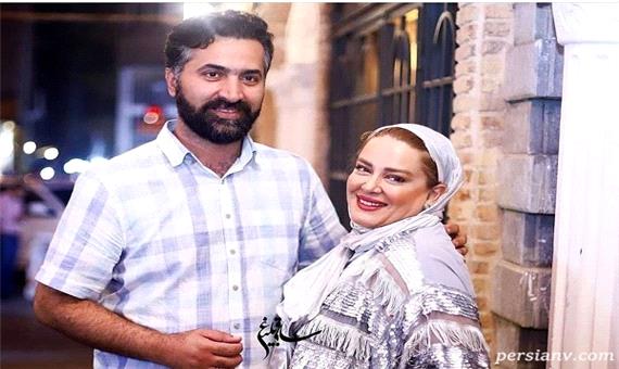 بهاره رهنما و همسرش امیرخسرو عباسی در هتل عباسی اصفهان