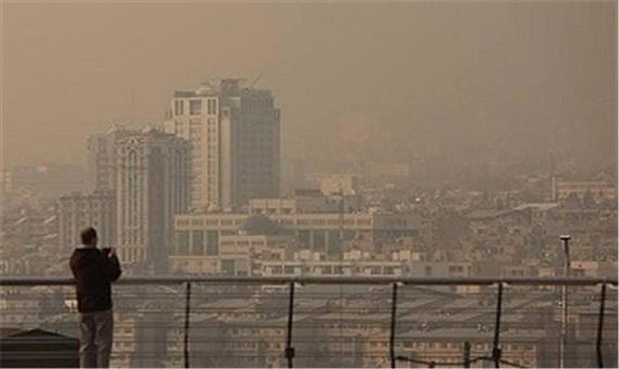 تشدید آلودگی هوای پایتخت طی امروز