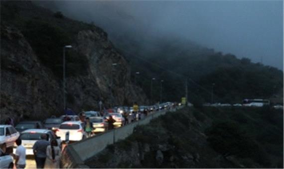 ترافیک در جاده‌ های مازندران سنگین و پُرحجم شد