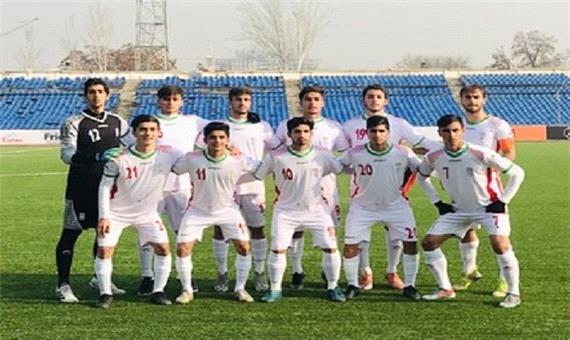 پیروزی نوجوانان ایران مقابل تاجیکستان