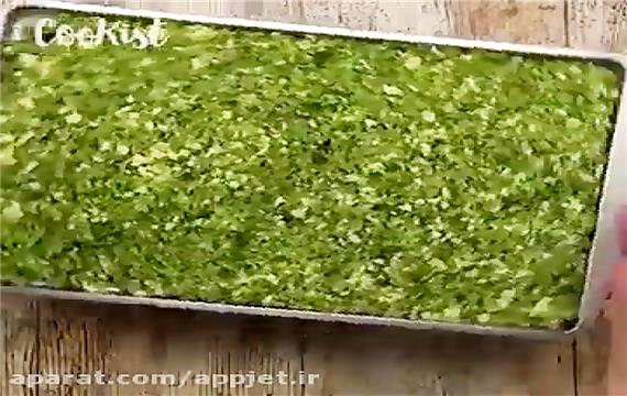 طرز تهیه پیتزای بروکلی یک غذای وگان