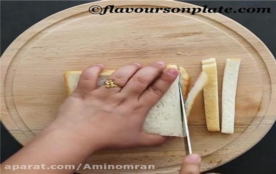 کیک نان برای عصرانه خیلی عالی