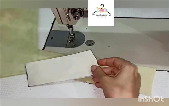آموزش دوخت ساده وراحت آستین پلاکتی چاک دار