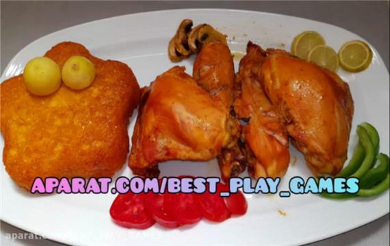 آموزش مرغ تنوری و ته چین در خانه