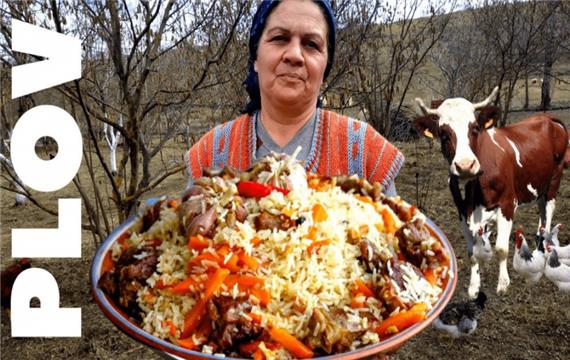 برنامه زندگی روستایی - آشپزی در طبیعت - پلو ازبکی