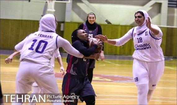 نیمه نهایی لیگ برتر بسکتبال بانوان/ گروه بهمن یک – صفر پیش افتاد