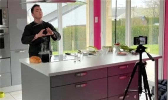 4گوشه دنیا/ آموزش آشپزی به زبان اشاره توسط سرآشپز فرانسوی