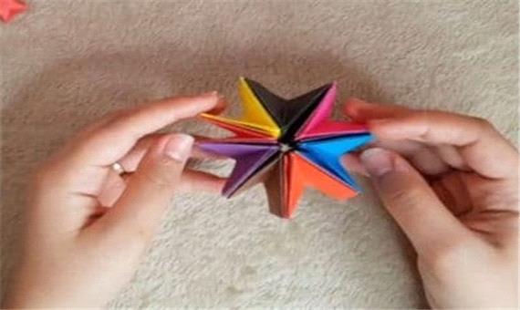 آموزش اوریگامی حرکتی برای سرگرمی کودکان