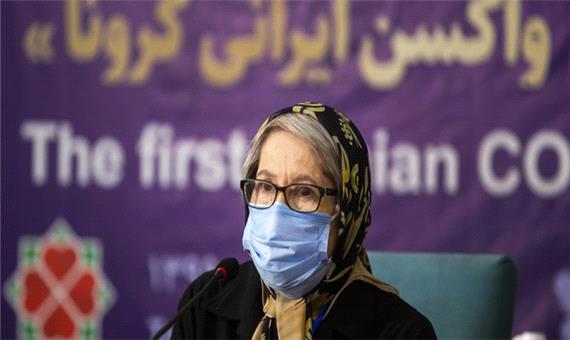 مینو محرز: شخصیت علمی هستم و می‌گویم مردم واکسن ایرانی بزنند