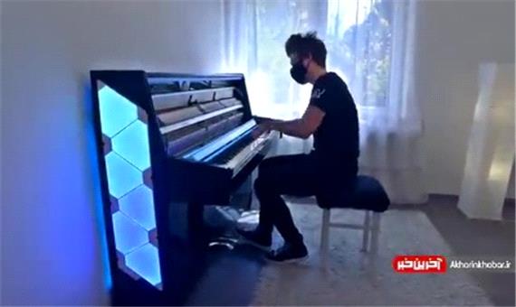 اجرای موسیقی معروف «ALAN WALK» با پیانو