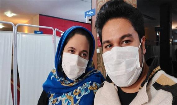 زوج داروساز به‌جای ماه عسل، داوطلب تزریق واکسن ایرانی شدند