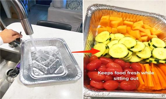 ترفند: خنک نگه داشتن مواد غذایی بیرون از یخچال