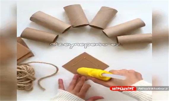 ایده ای ساده و جذاب برای ساخت کاردستی کودکانه