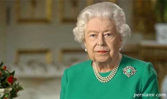 نخستین سخنرانی و حضور عمومی ملکه الیزابت بعد از درگذشت همسرش