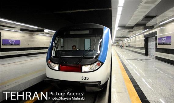 ساعت کار مترو تهران تا 12 شب افزایش یافت