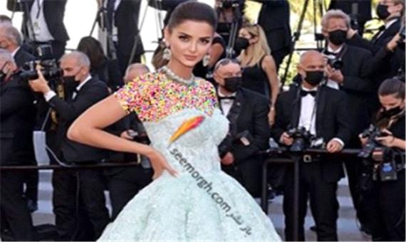مدل لباس های مه لقا جابری، مدل ایرانی آمریکایی در جشنواره کن 2021 Cannes