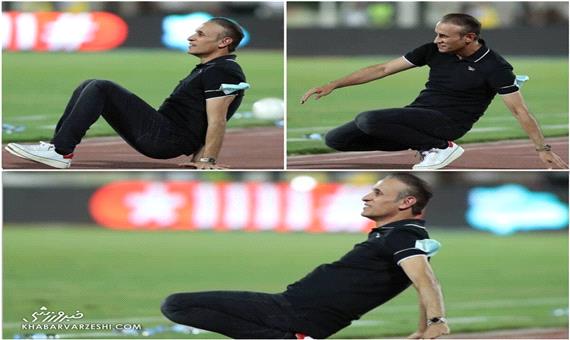 عجیب‌ترین تصویری که از گل‌محمدی در فوتبال ایران ثبت شد