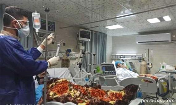 عکسی فاجعه بار از بیمارستان گناوه که وخامت اوضاع کرونا را نشان می دهد