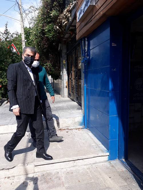 حضور خلیل زاده در باشگاه استقلال