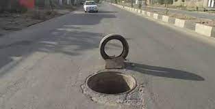 سرقت دریچه های فاضلاب در اهواز