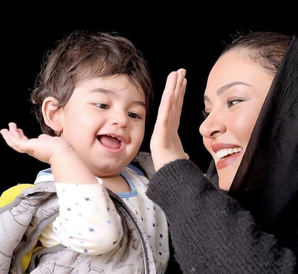 حال و هوای زیبا بروفه به مناسبت تولد پسرش اهورا