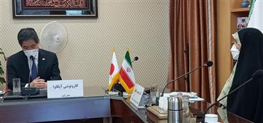 دولت روحانی همواره پیگیر مسائل مرتبط با حوزه زنان بوده/ دیدار معاون رییس جمهور با سفیر ژاپن