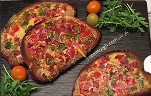 نان شکم پر، صبحانه ای خوشمزه و ۱۰ دقیقه ای!!