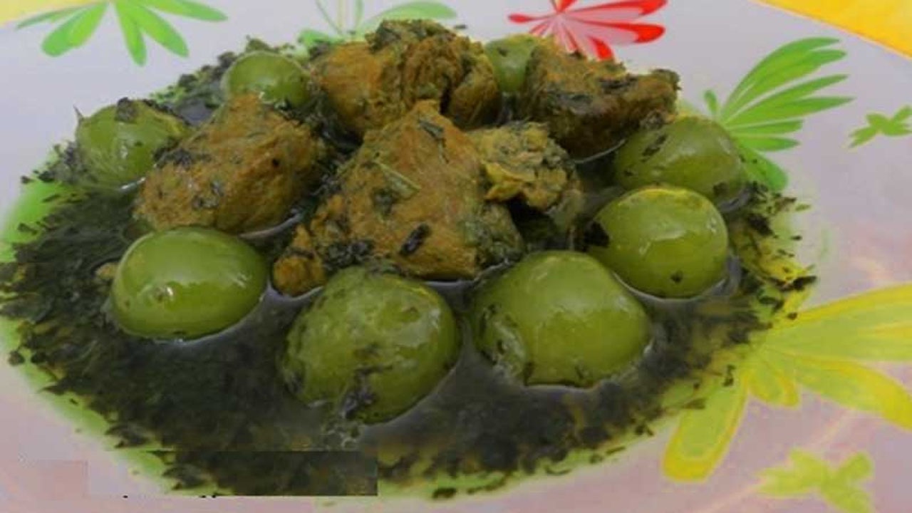 خورشتی متفاوت با نعنا و جعفری