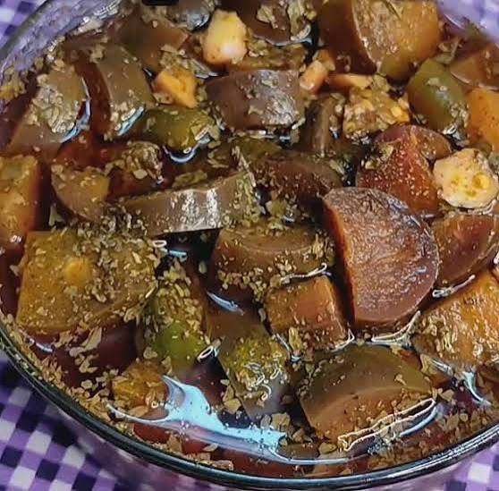 نیم ساعت یه ترشی بادمجون خوشمزه درست کن