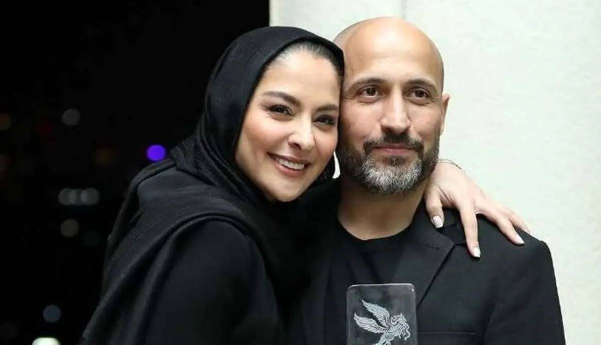 عاشقانه تازه زوج سینمای ایران جلب‌توجه کرد